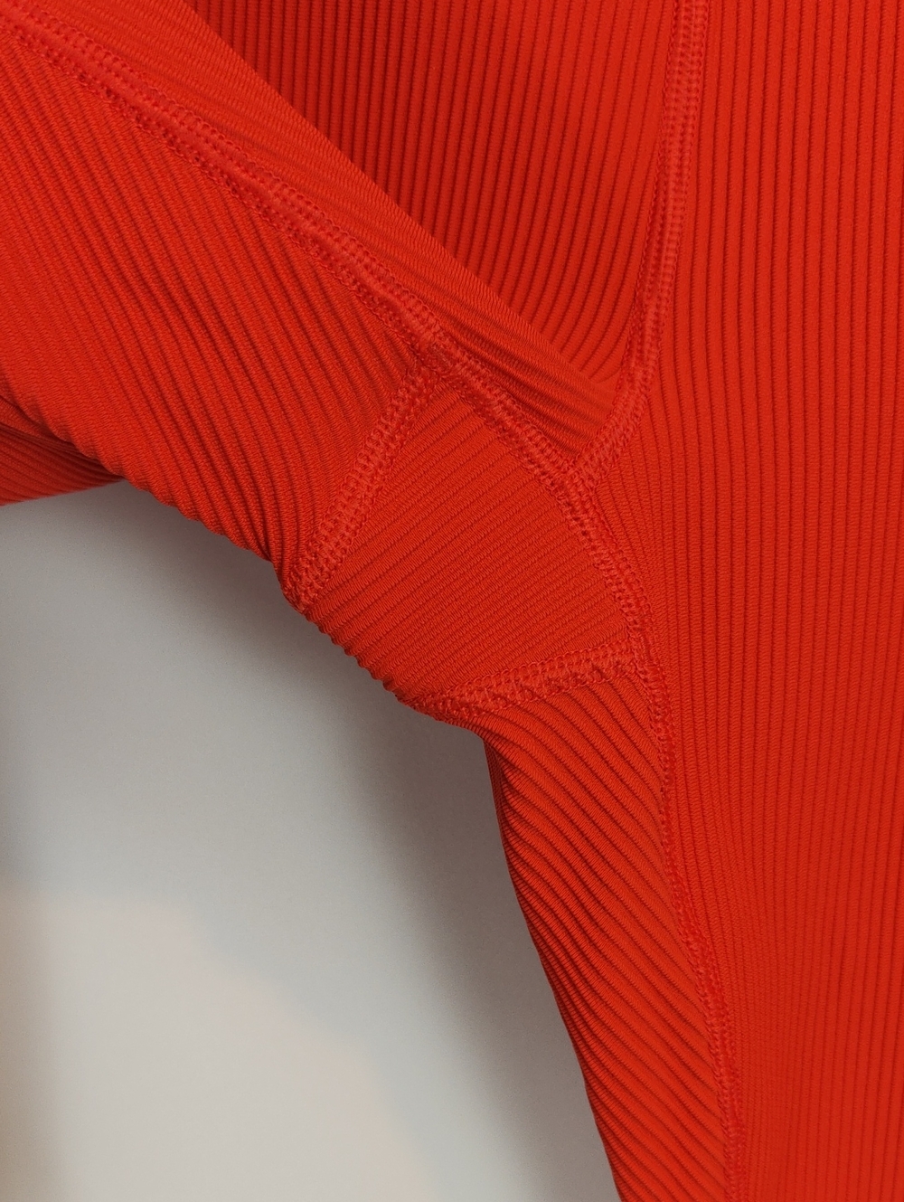 ATHLETA Elation Crossover Rib 7/8 Tight Flame Orange Plum Purple Size S Lot of 2 - Picture 12 of 16